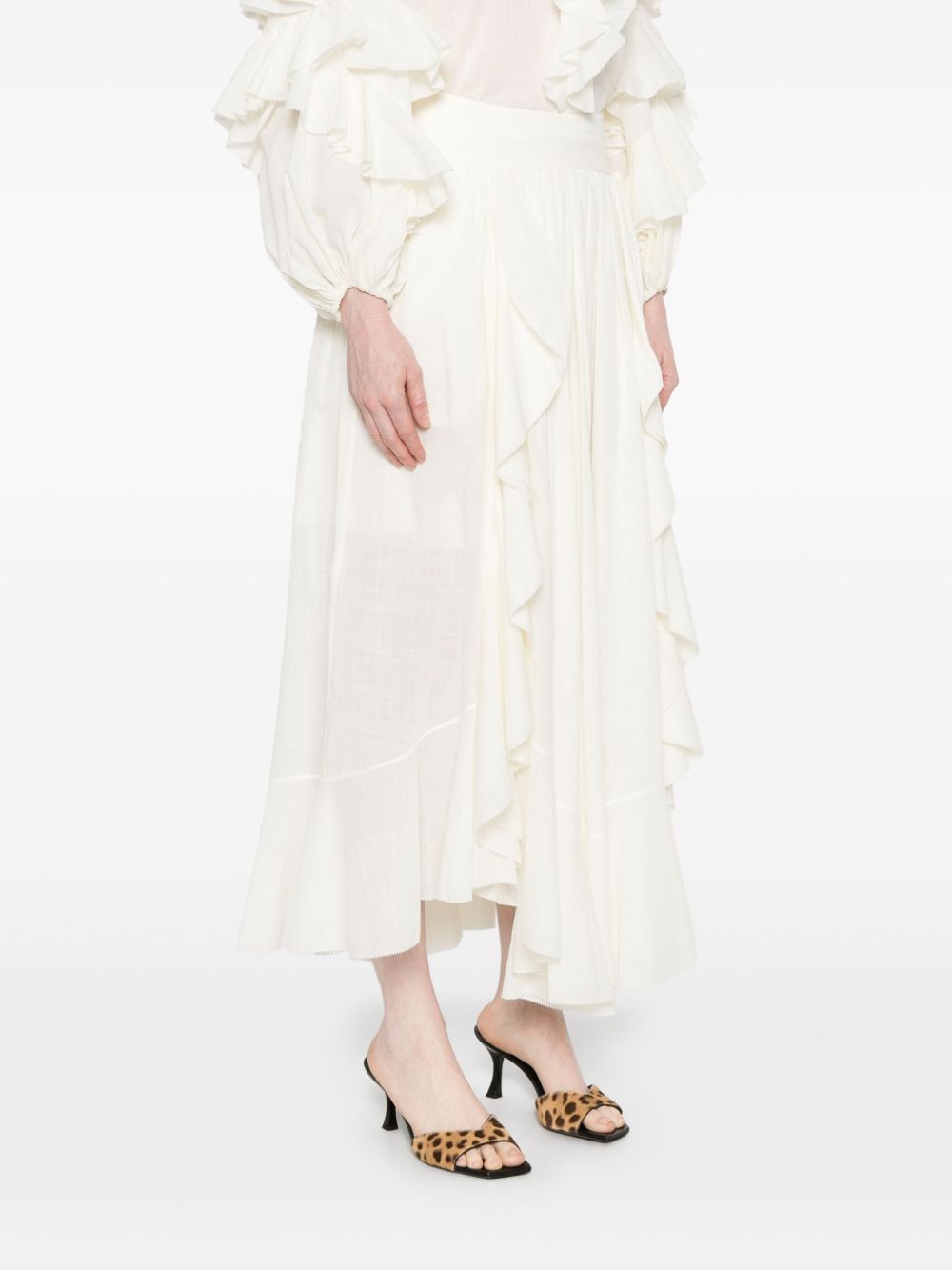 Zimmermann Skirts White Zimmermann