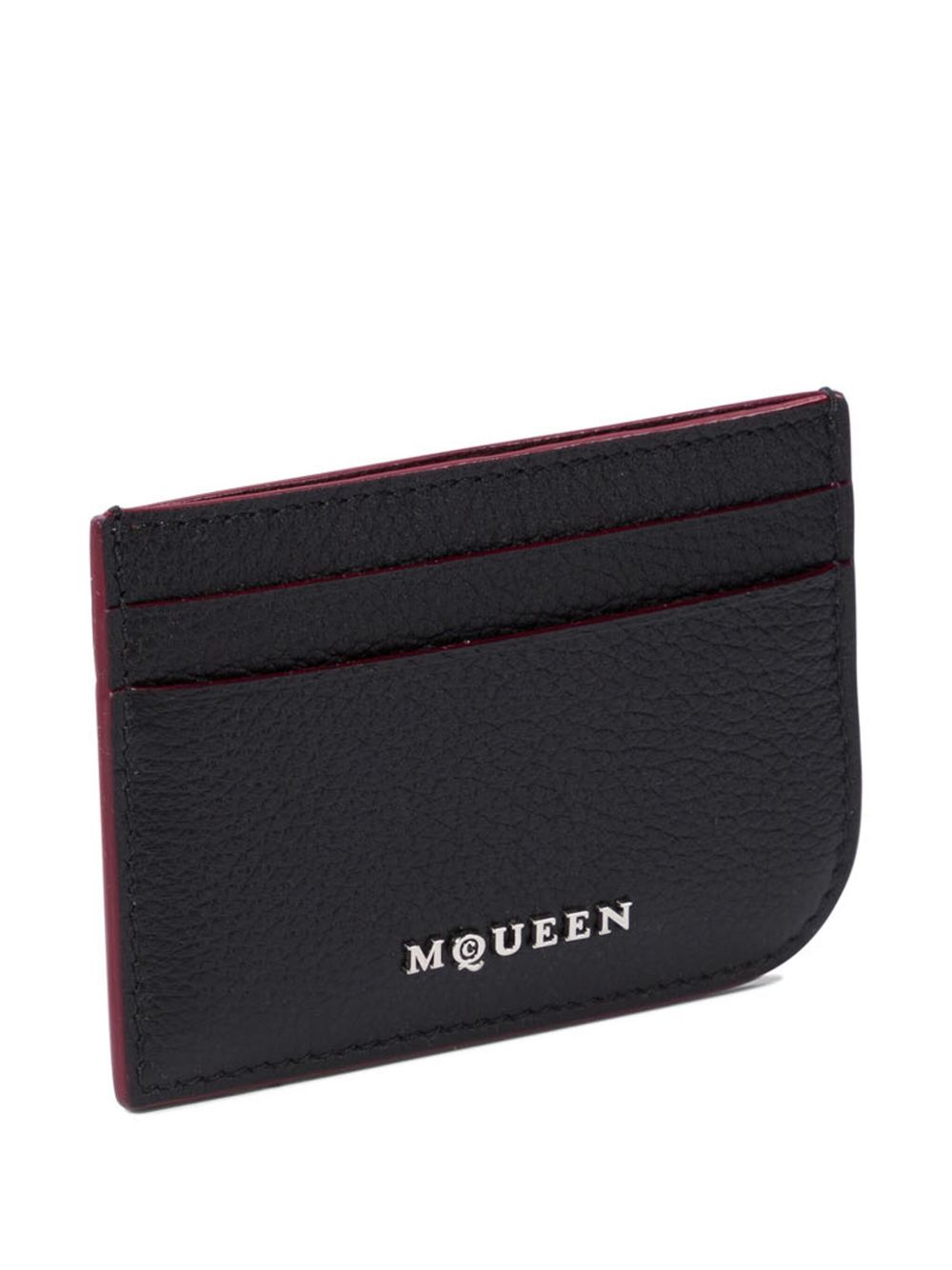 Alexander McQueen leather card case Alexander McQueen
