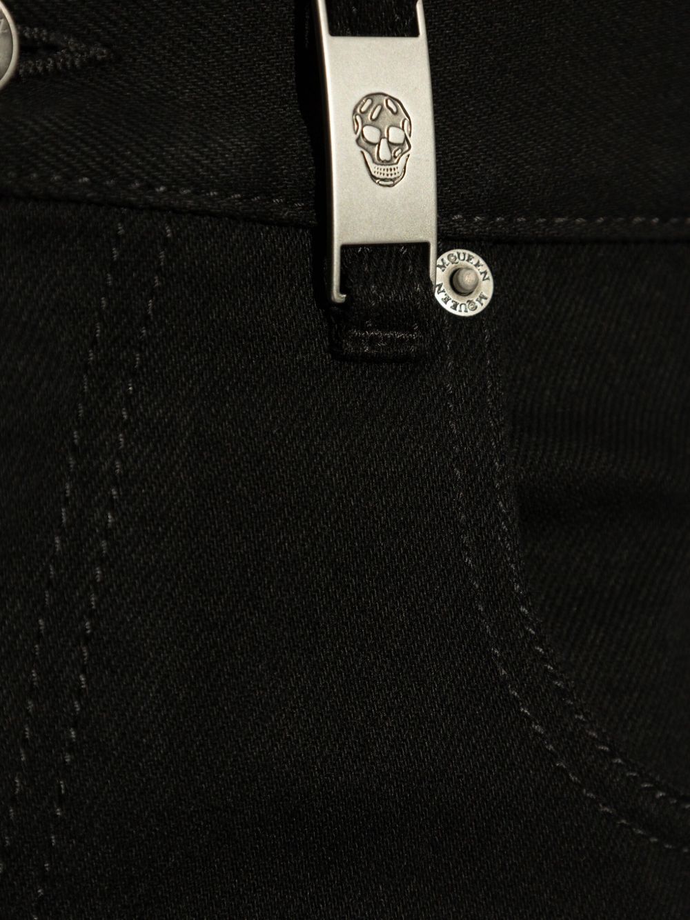 Alexander McQueen Jeans Black Alexander Mcqueen