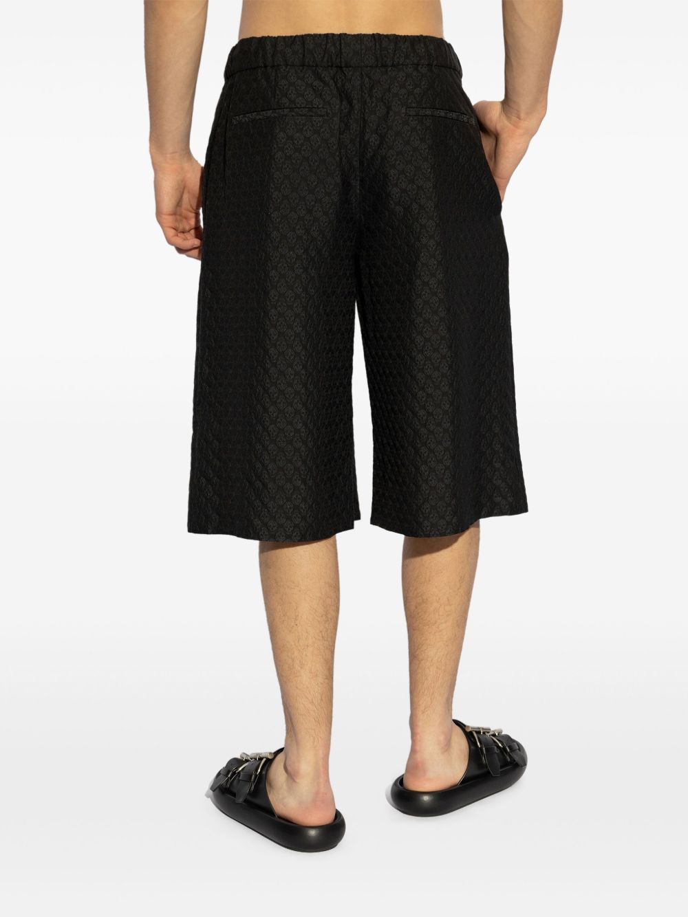 Alexander McQueen Shorts Black Alexander Mcqueen