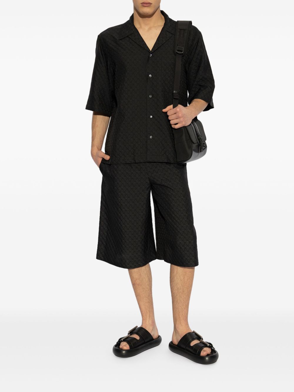 Alexander McQueen Shorts Black Alexander Mcqueen