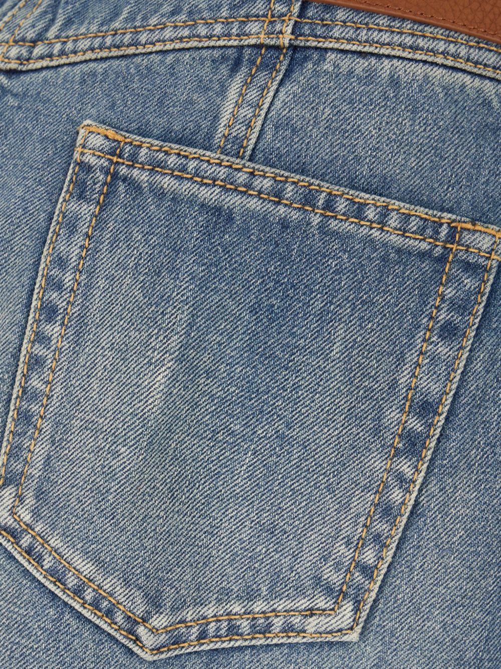 Alexander McQueen Denim midi skirt Alexander Mcqueen