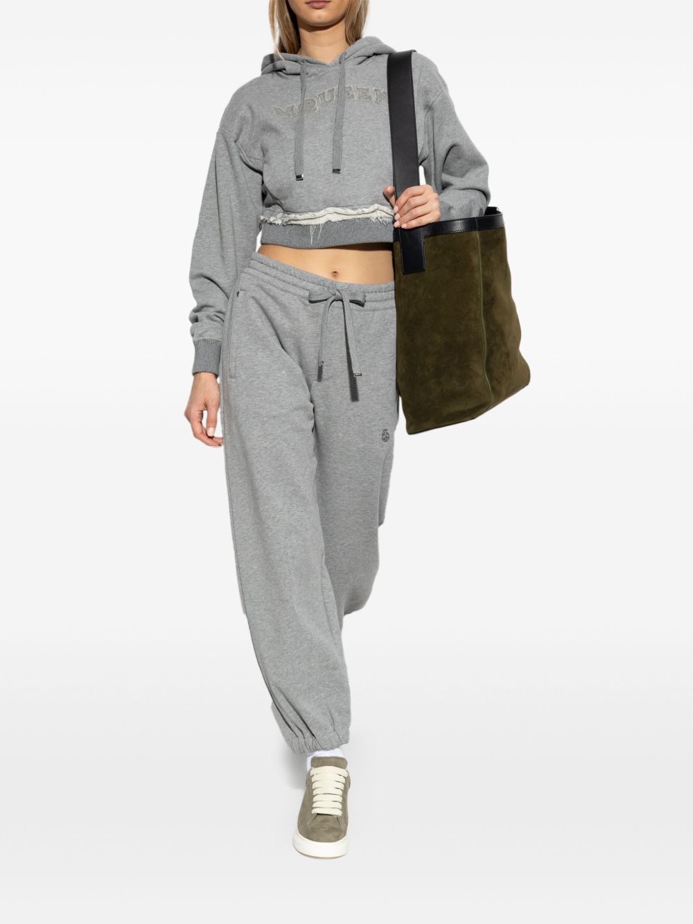 Alexander McQueen Trousers Grey Alexander Mcqueen
