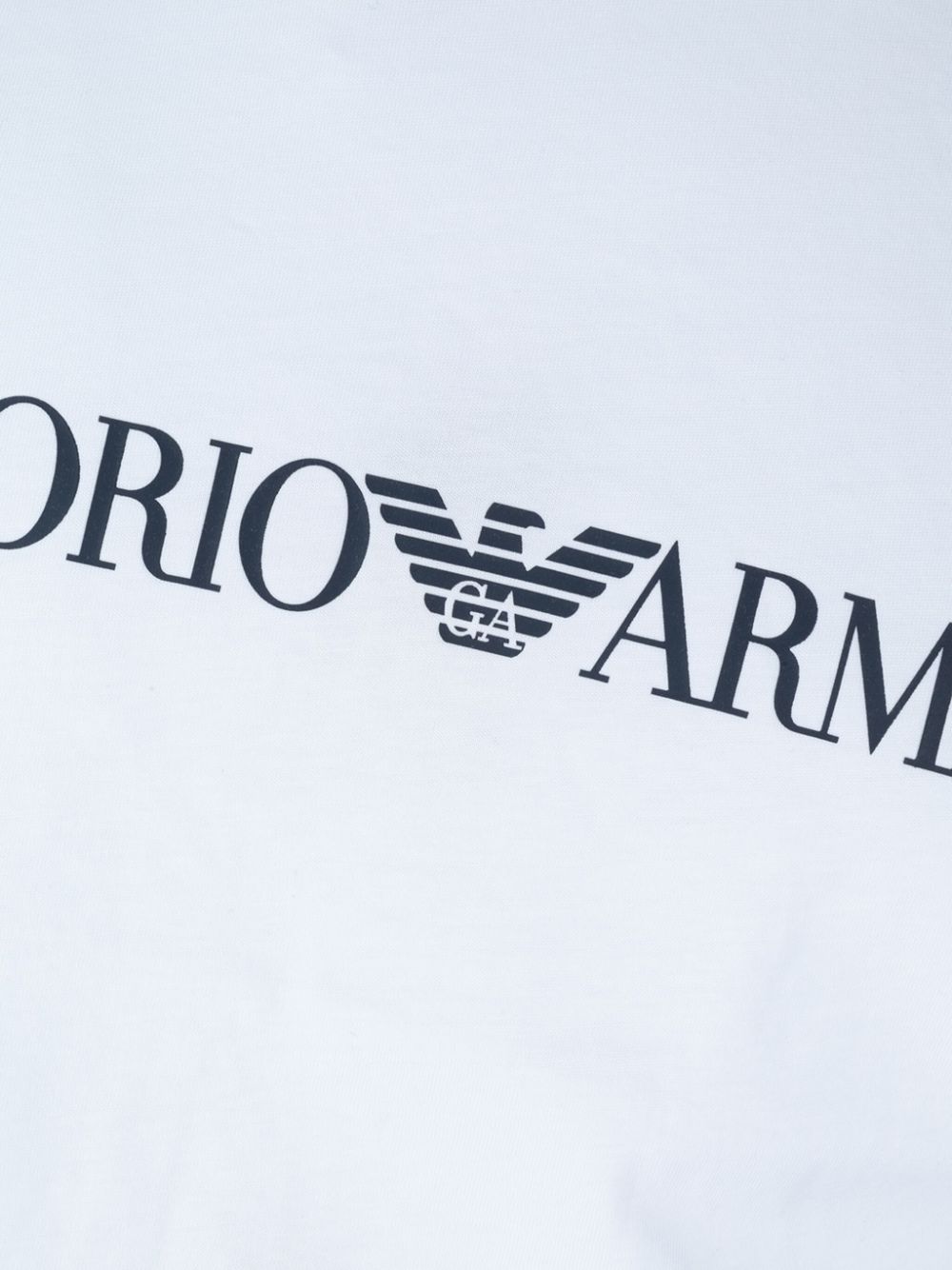 Emporio Armani logo print cotton T-shirt Emporio Armani
