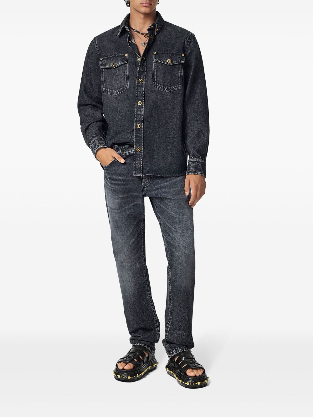 Versace denim shirt Versace