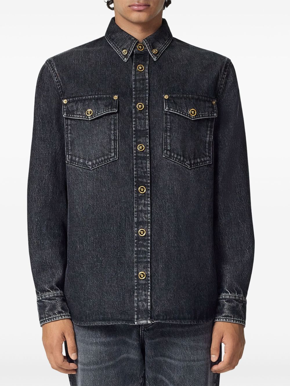 Versace denim shirt Versace