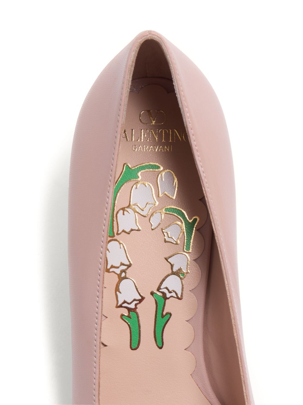 Valentino Garavani Bowow Décolleté In Kid 45mm Valentino Garavani