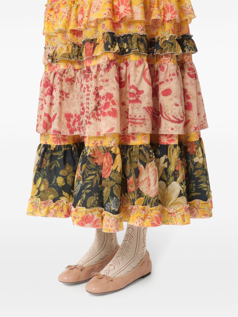 Valentino Garavani Quiltie 67 Ballerina in quilted nappa Valentino Garavani