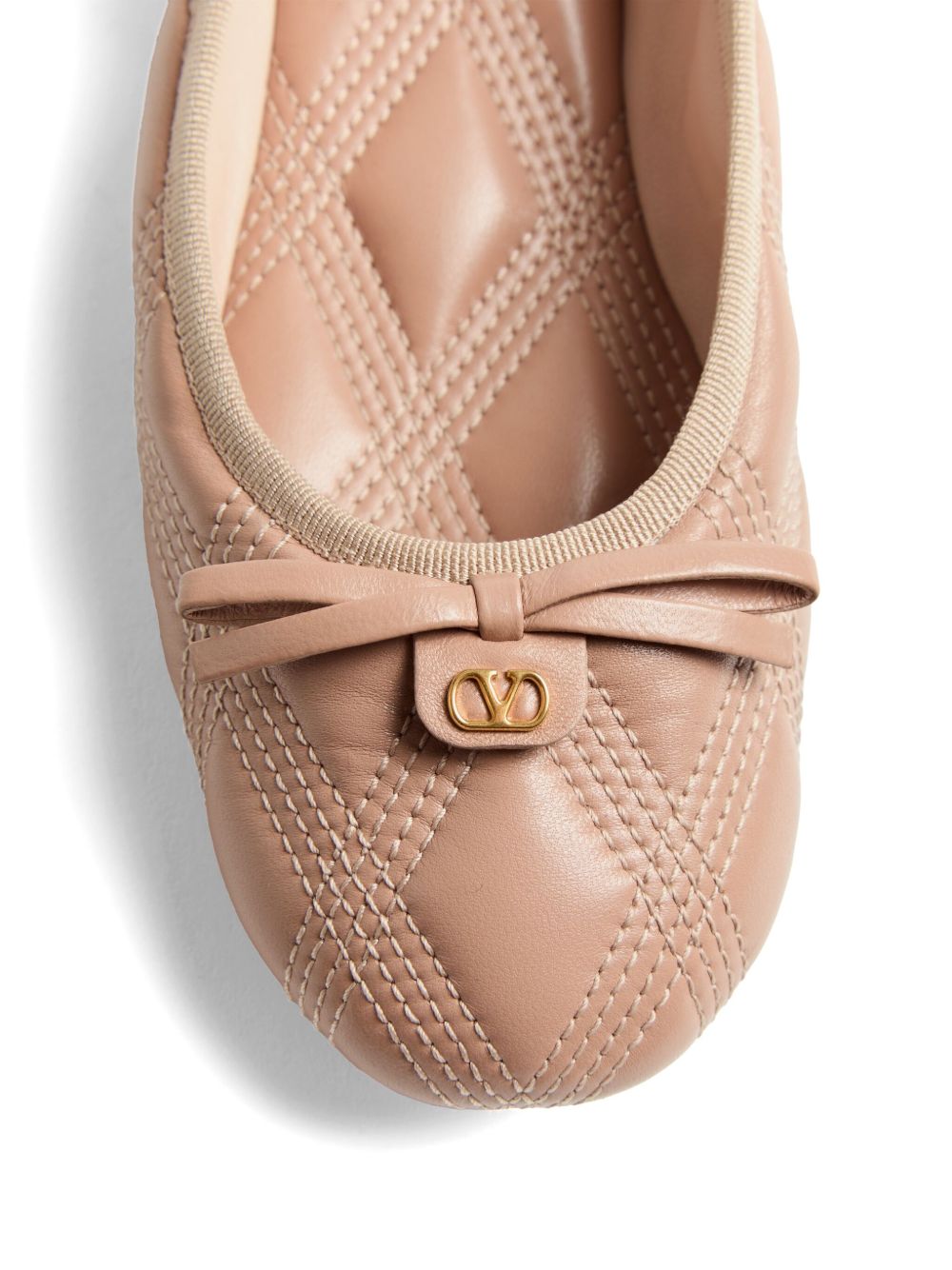 Valentino Garavani Quiltie 67 Ballerina in quilted nappa Valentino Garavani