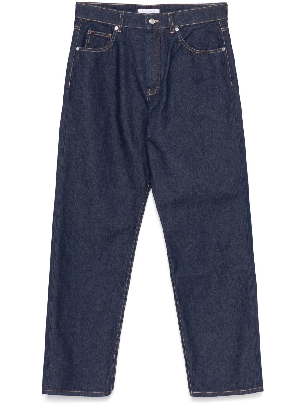 Maison Kitsuné Maison Kitsune Mid-Rise Straight Pants Maison Kitsuné