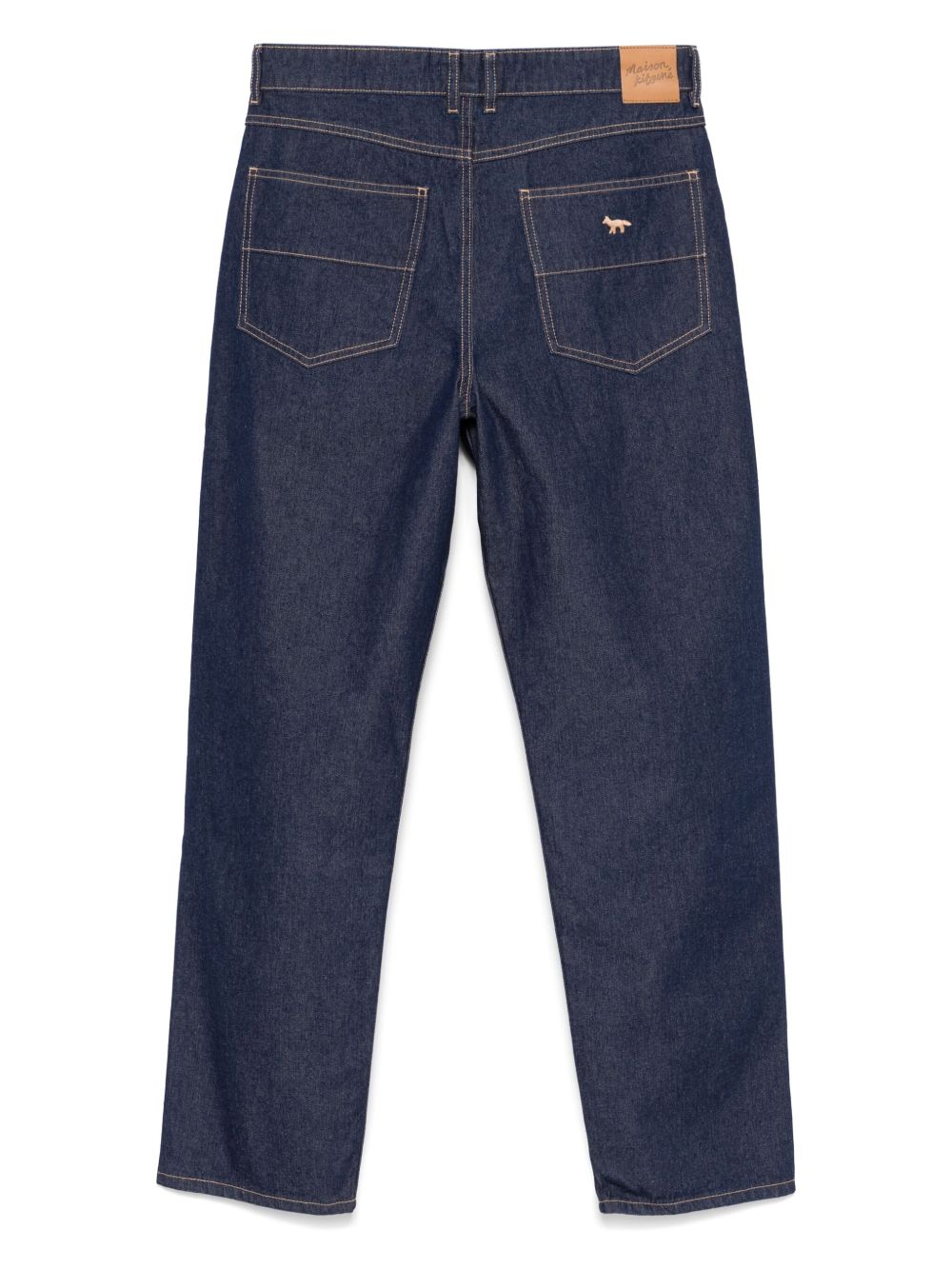 Maison Kitsuné Maison Kitsune Mid-Rise Straight Pants Maison Kitsuné
