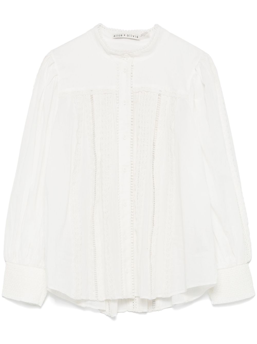 Alice + Olivia Cora Cotton Blouse Alice + Olivia