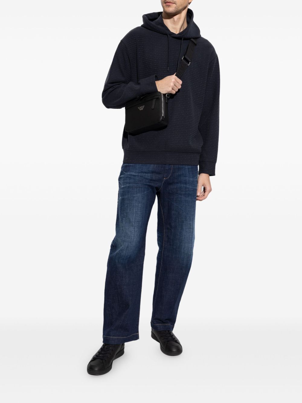 Emporio Armani All-over Logo hoodie Emporio Armani