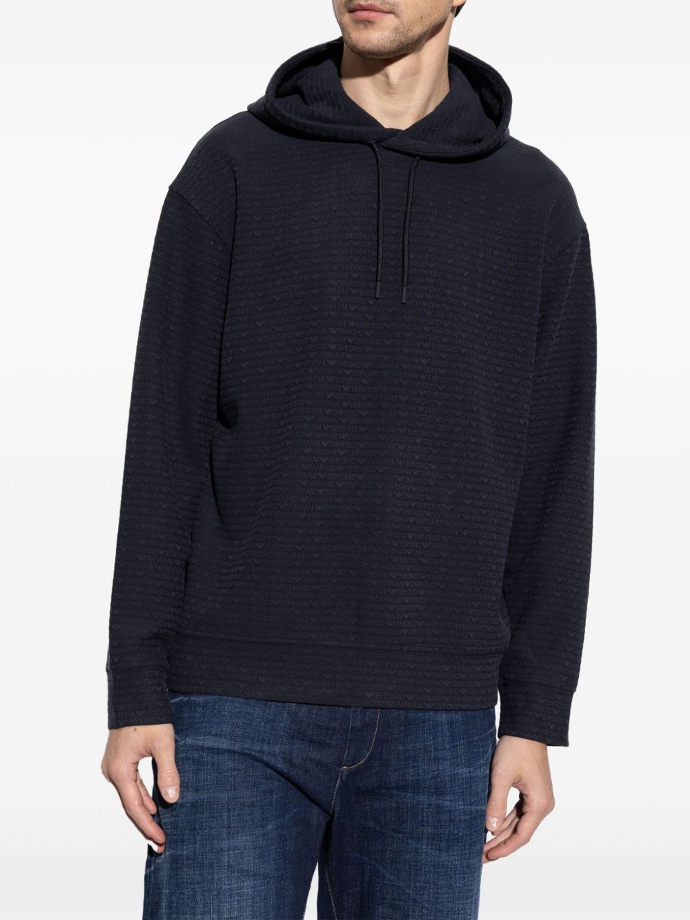 Emporio Armani All-over Logo hoodie Emporio Armani