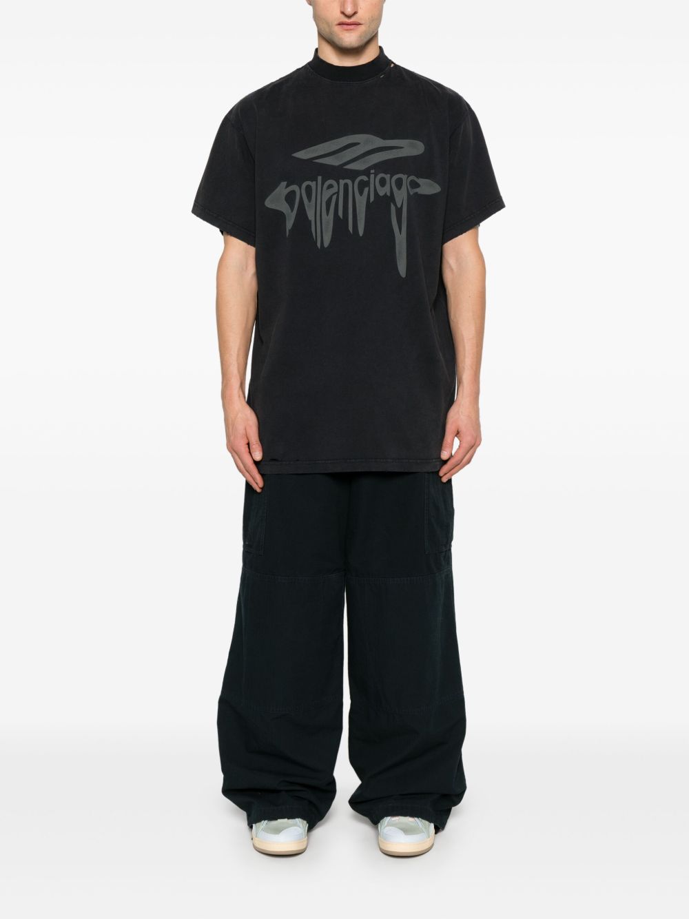 Balenciaga T-shirts and Polos Black Balenciaga