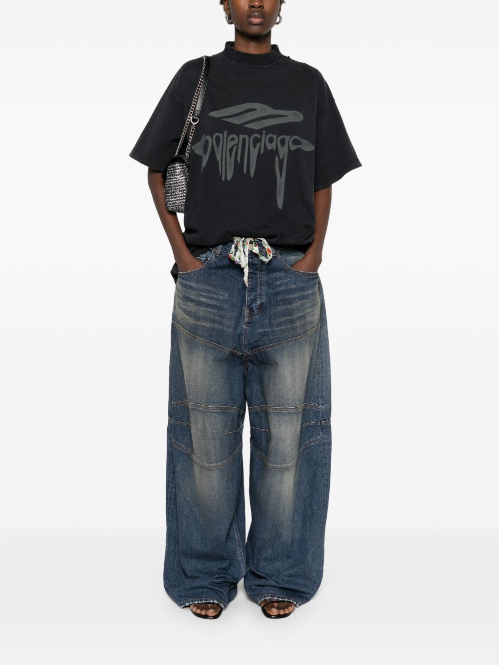 Balenciaga T-shirts and Polos Black Balenciaga