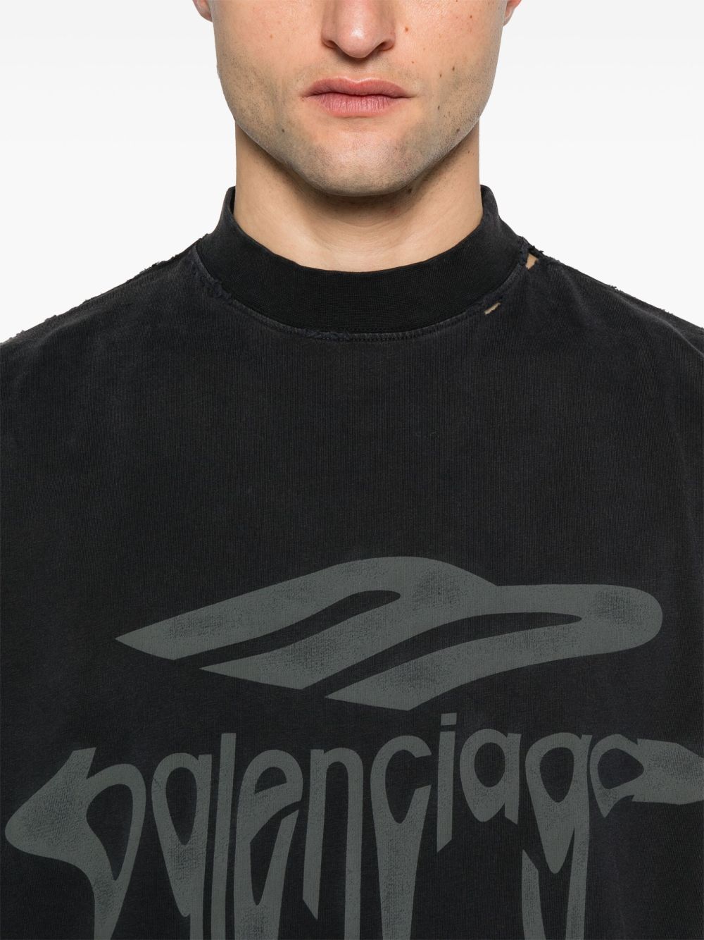 Balenciaga T-shirts and Polos Black Balenciaga