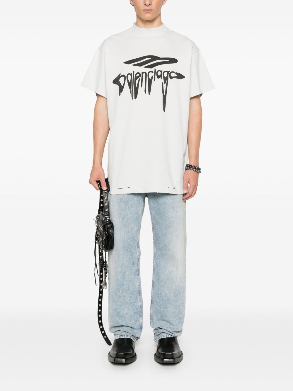 Balenciaga Graphic-print cotton T-shirt Balenciaga