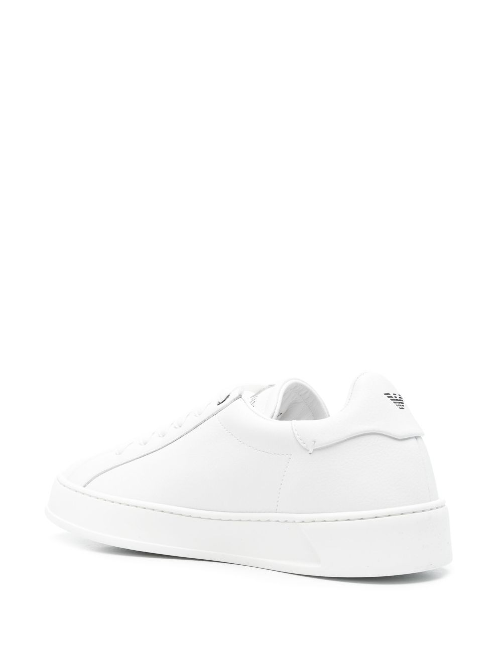 EMPORIO ARMANI EXCLUSIVE Emporio Armani Leather sneakers with logo EMPORIO ARMANI EXCLUSIVE