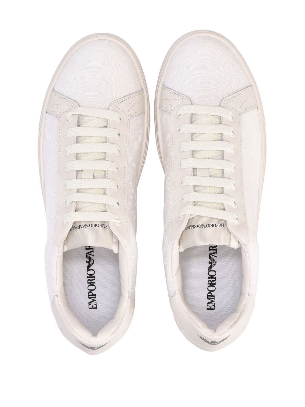 Emporio Armani logo-print low-top sneakers Emporio Armani