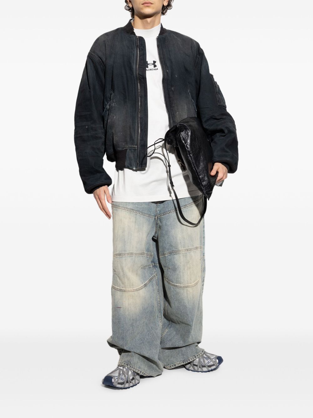 Balenciaga Coats Black
