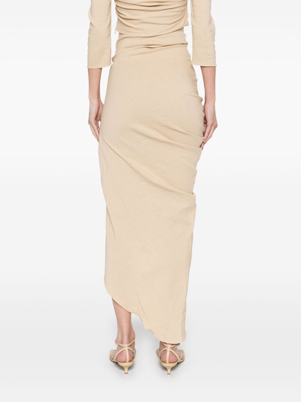 Cortana mite long skirt beige Cortana