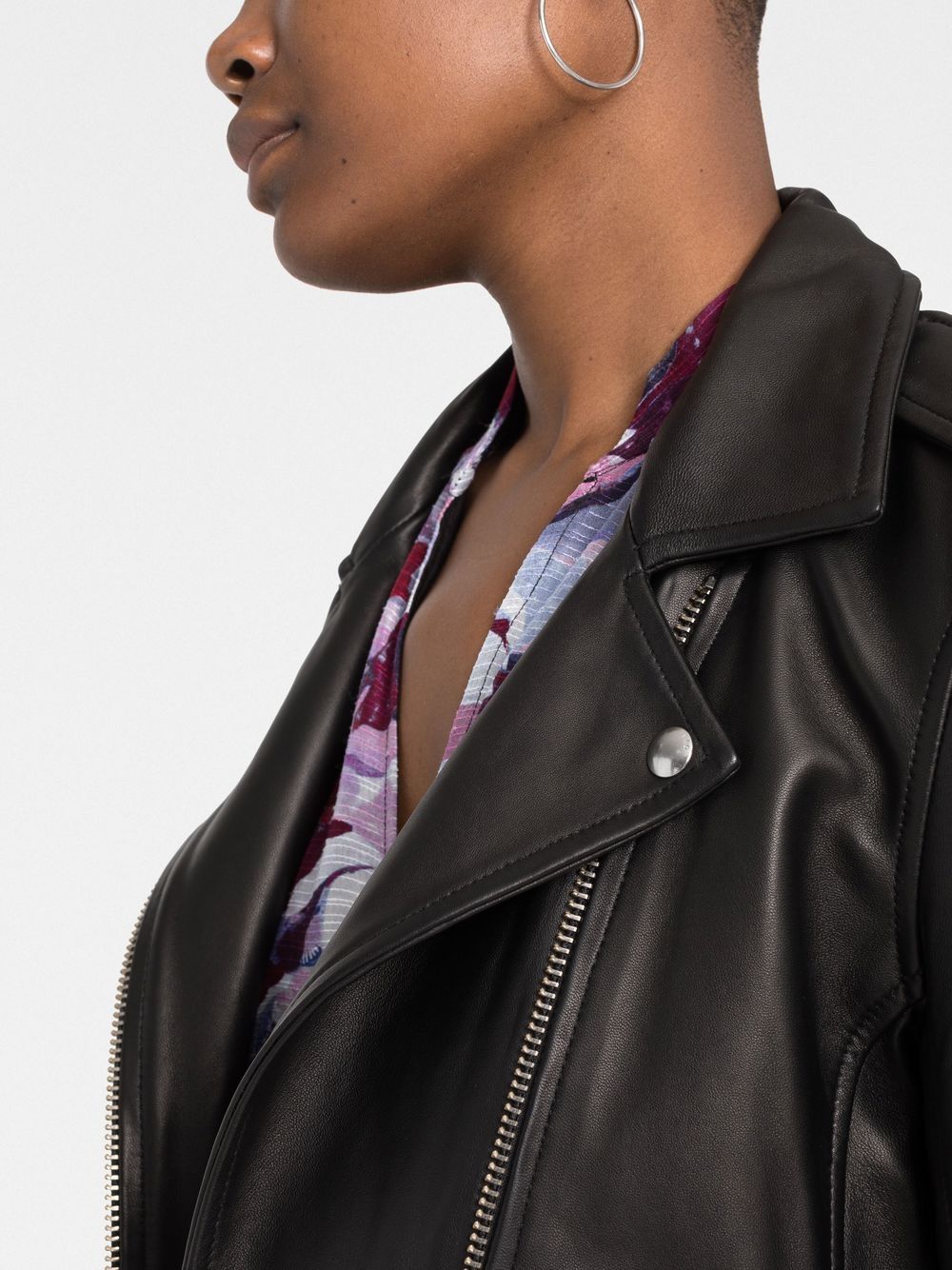 Iro Biker jacket with peak lapels Iro
