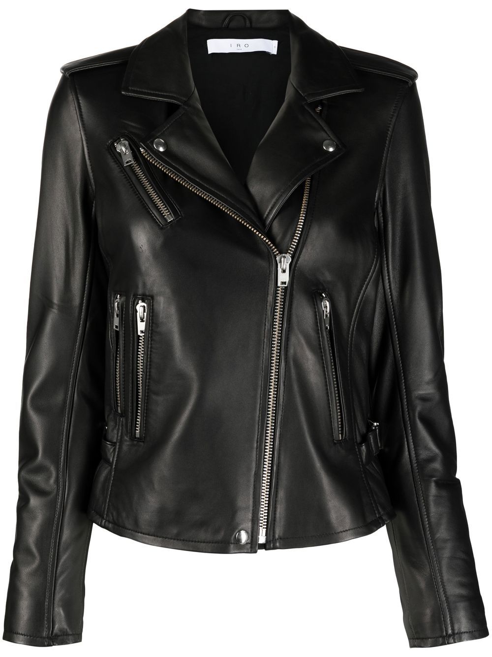 Iro Biker jacket with peak lapels Iro