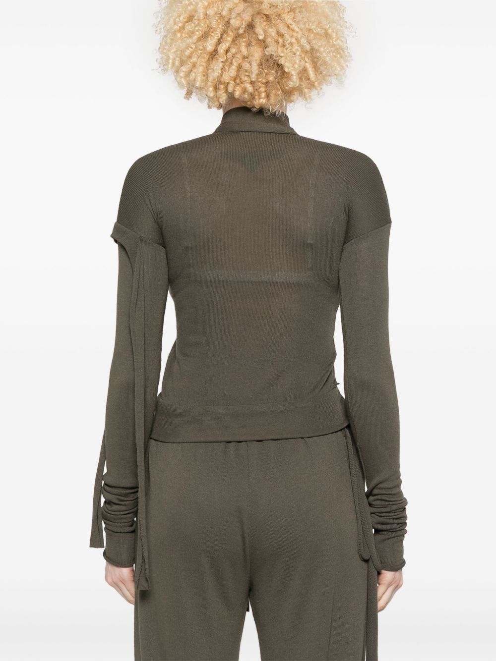 Ottolinger deconstructed cardigan Ottolinger