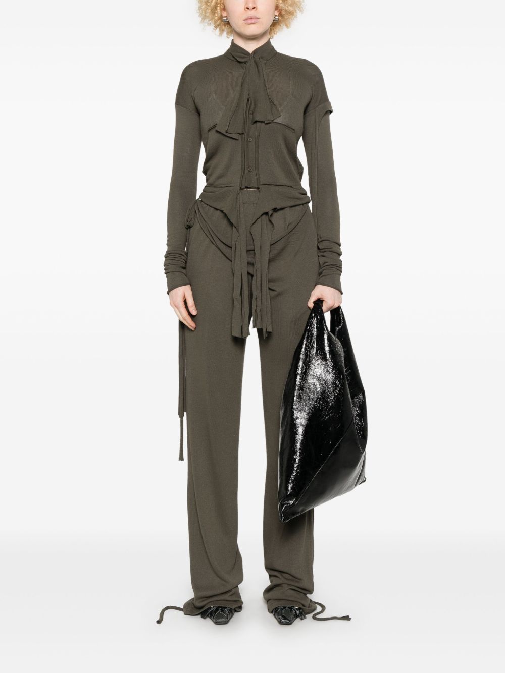Ottolinger deconstructed cardigan Ottolinger
