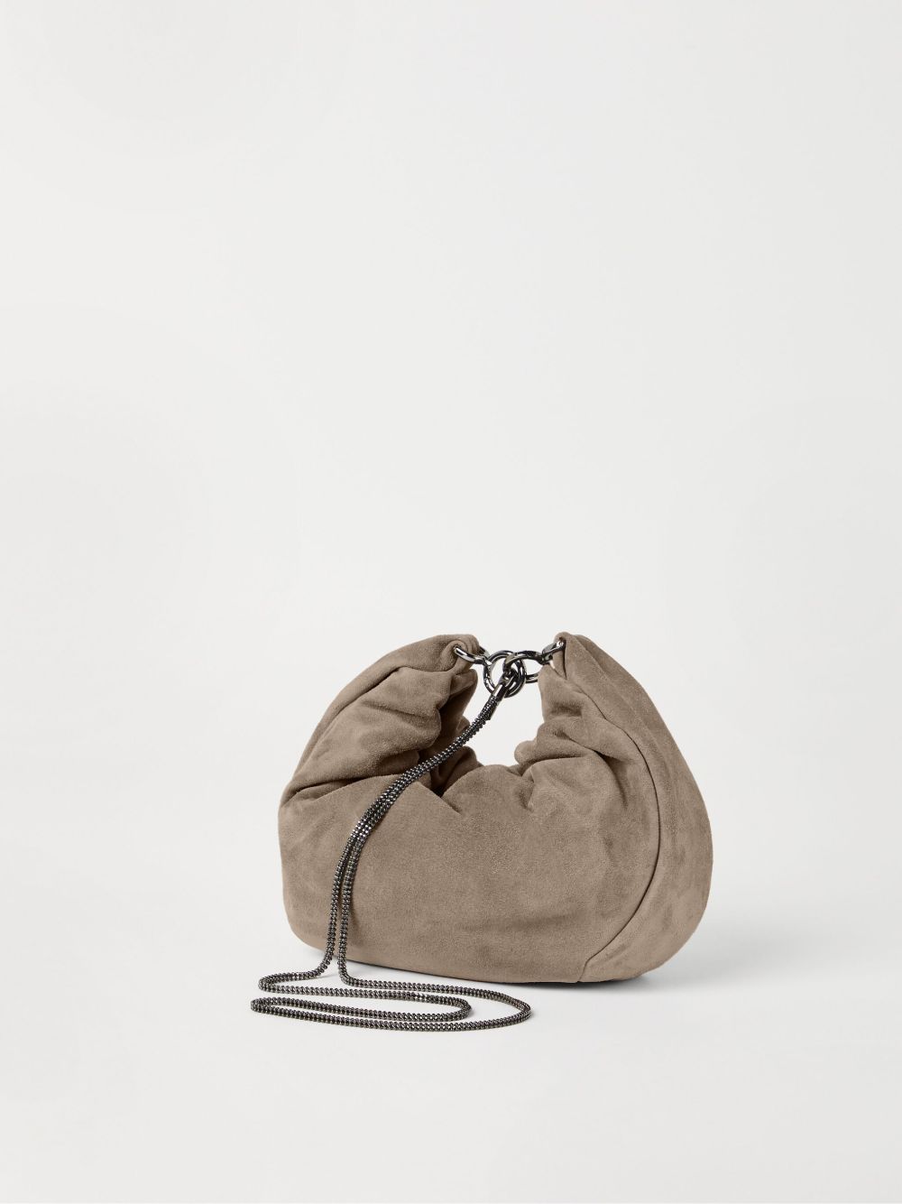Brunello Cucinelli Suede Brioche Hobo bag Brunello Cucinelli