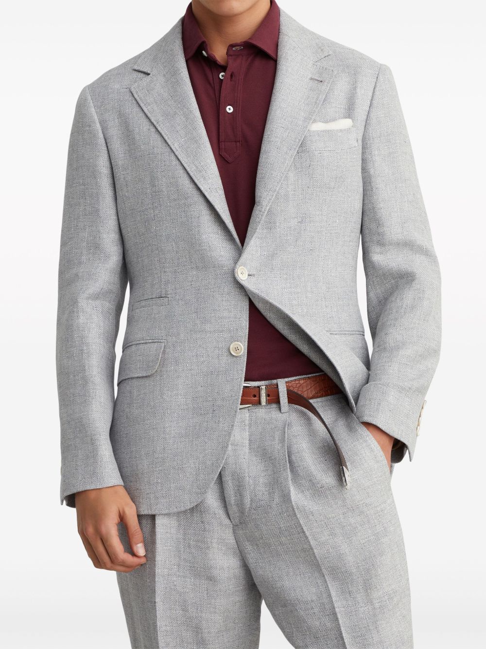 Brunello Cucinelli Jackets Light Grey Brunello Cucinelli