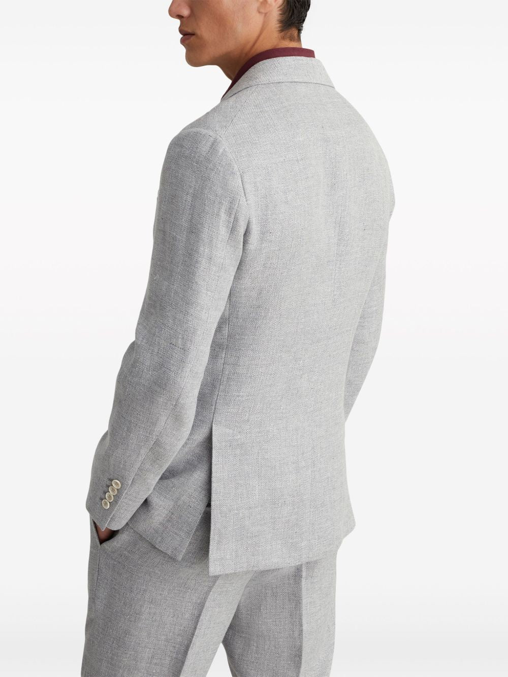 Brunello Cucinelli Jackets Light Grey Brunello Cucinelli