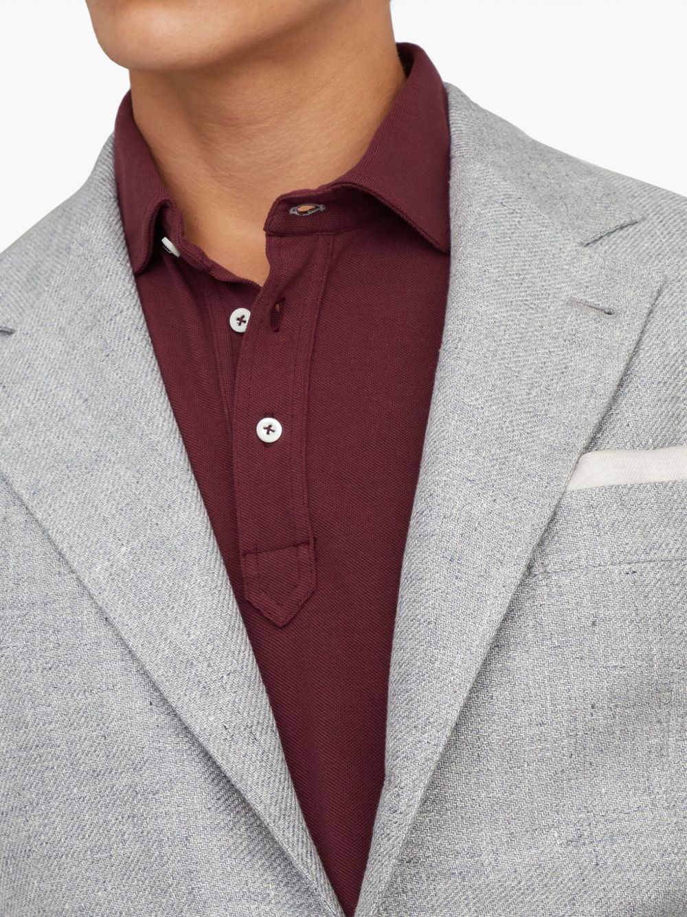 Brunello Cucinelli Jackets Light Grey Brunello Cucinelli