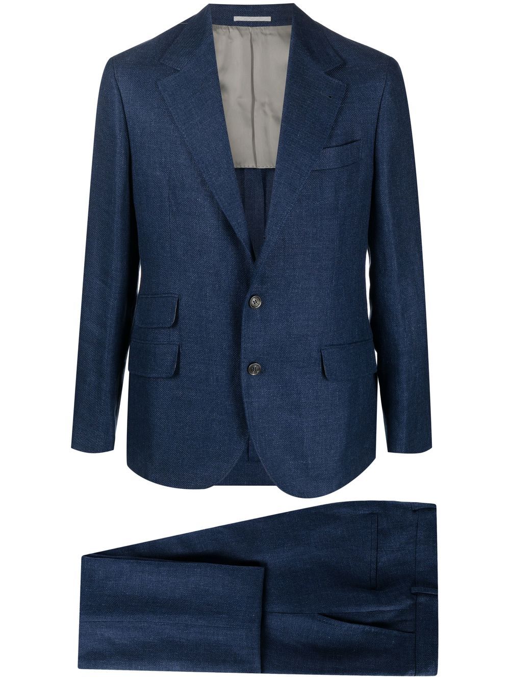 Brunello Cucinelli Suit Blue Brunello Cucinelli