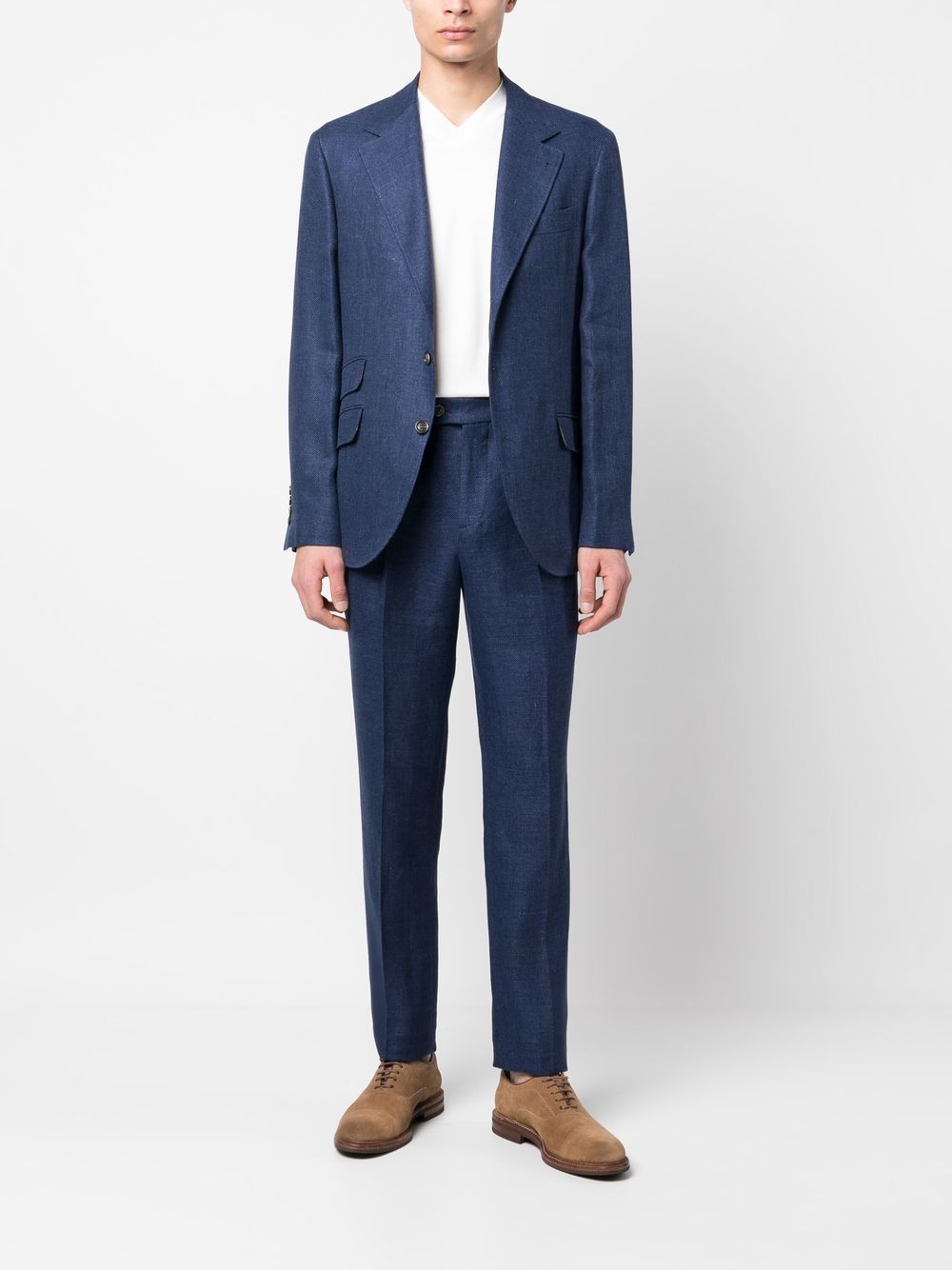 Brunello Cucinelli Suit Blue Brunello Cucinelli