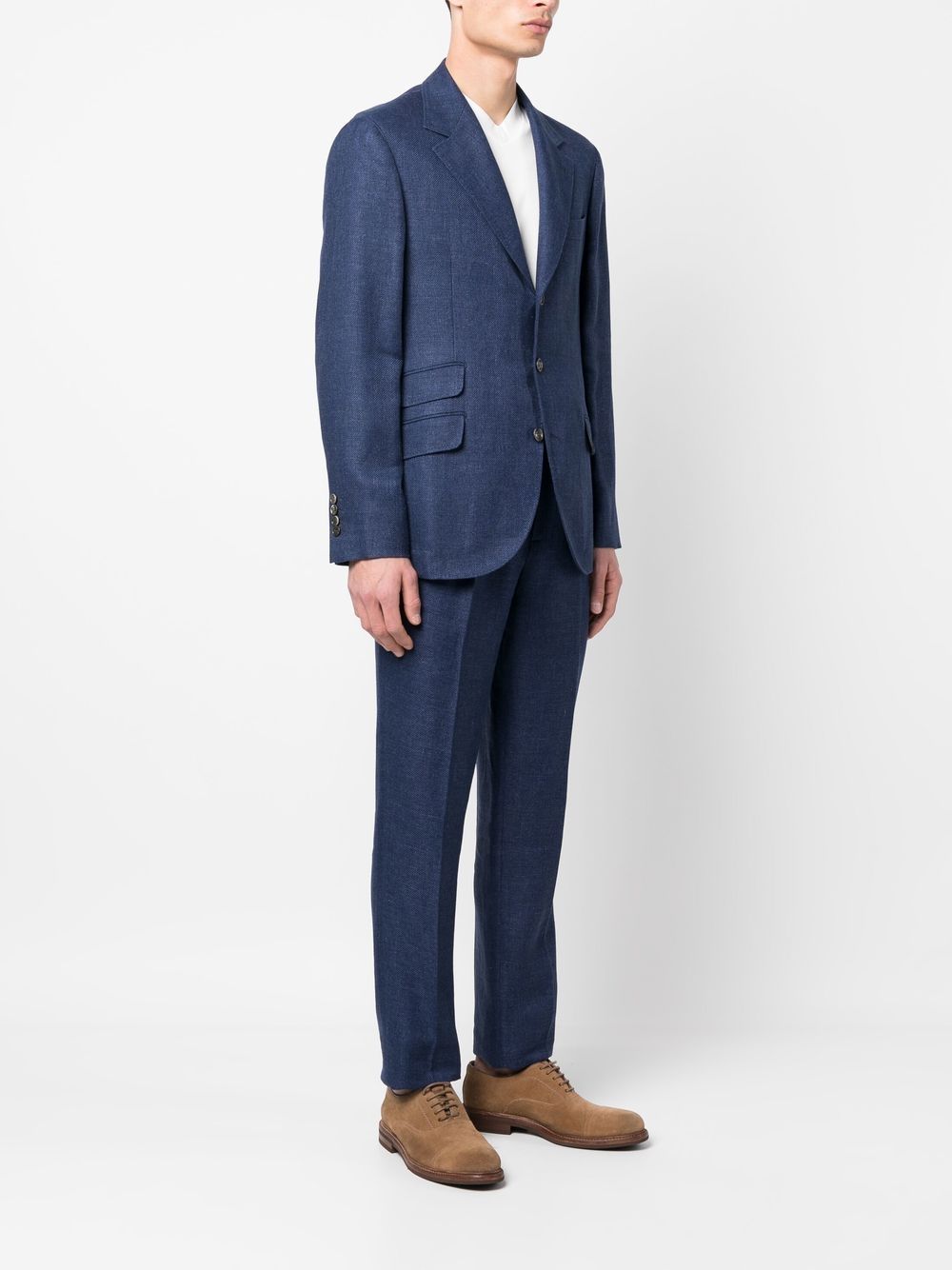 Brunello Cucinelli Suit Blue Brunello Cucinelli