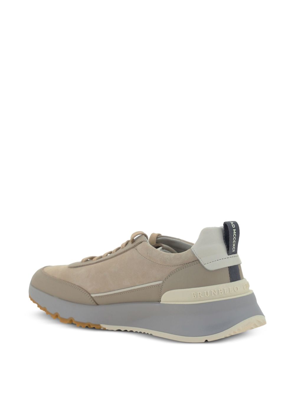 Brunello Cucinelli Panelled sneakers Brunello Cucinelli