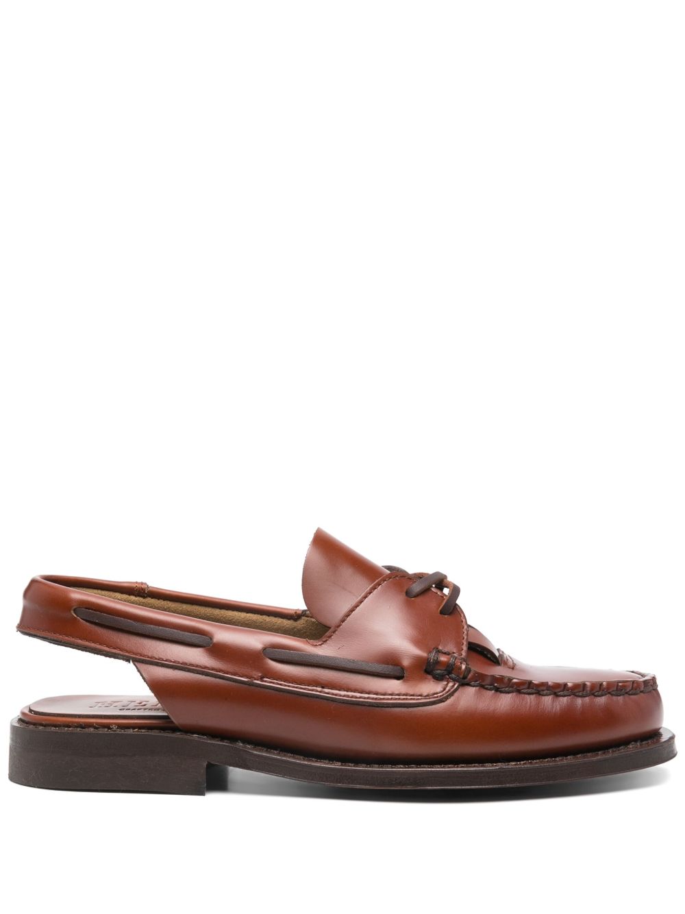 HEREU Flat shoes Leather Brown Hereu