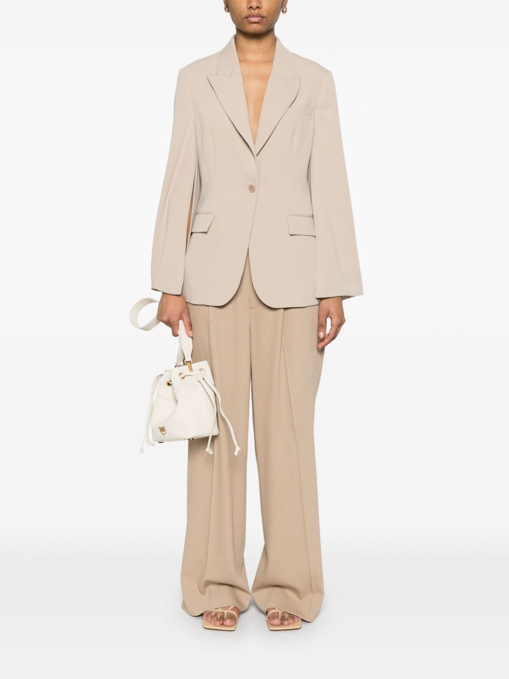 Parosh Single-Breasted Blazer Parosh