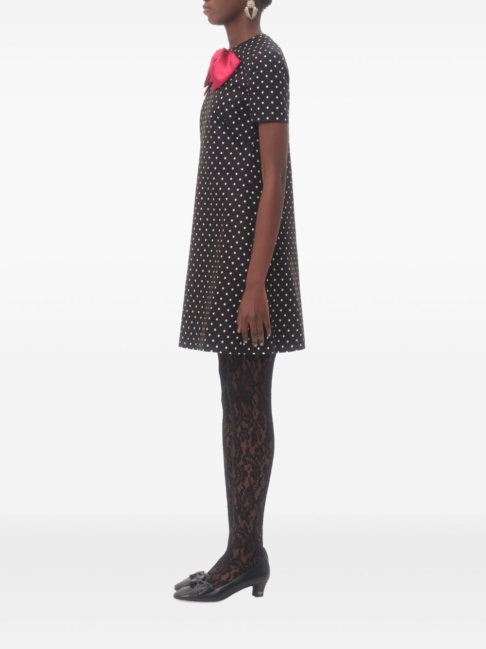 Valentino mini dress with bow Valentino