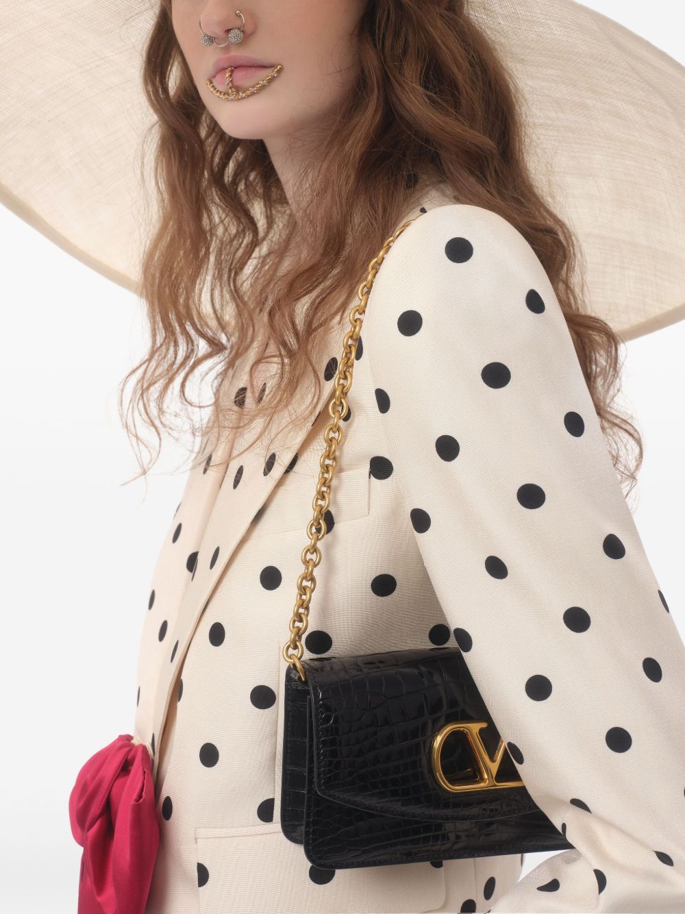 Valentino shantung blazer Valentino