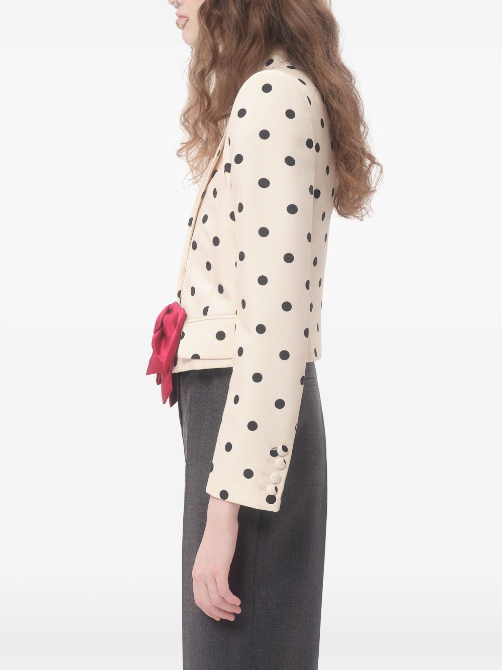 Valentino shantung blazer Valentino