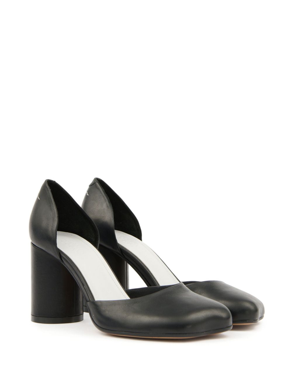 MM6 Maison Margiela With Heel Black MM6 Maison Margiela