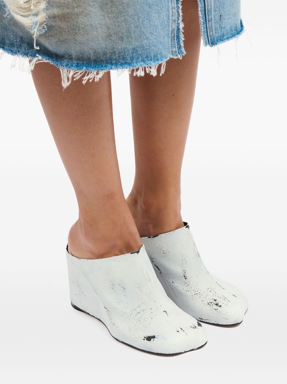 MM6 Maison Margiela Sandals White MM6 Maison Margiela