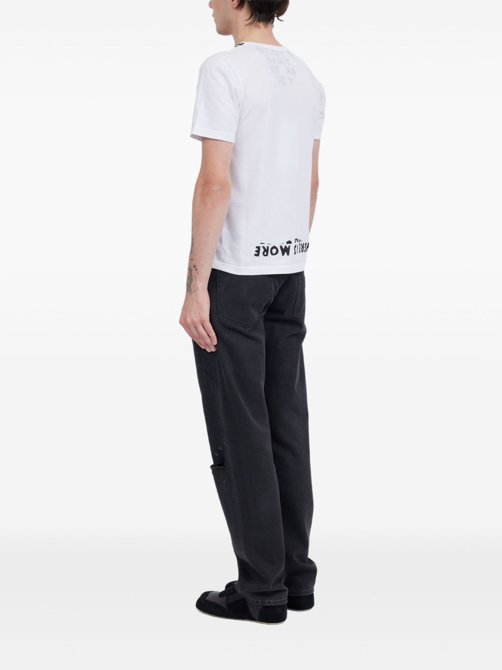 MM6 Maison Margiela T-shirts and Polos White MM6 Maison Margiela