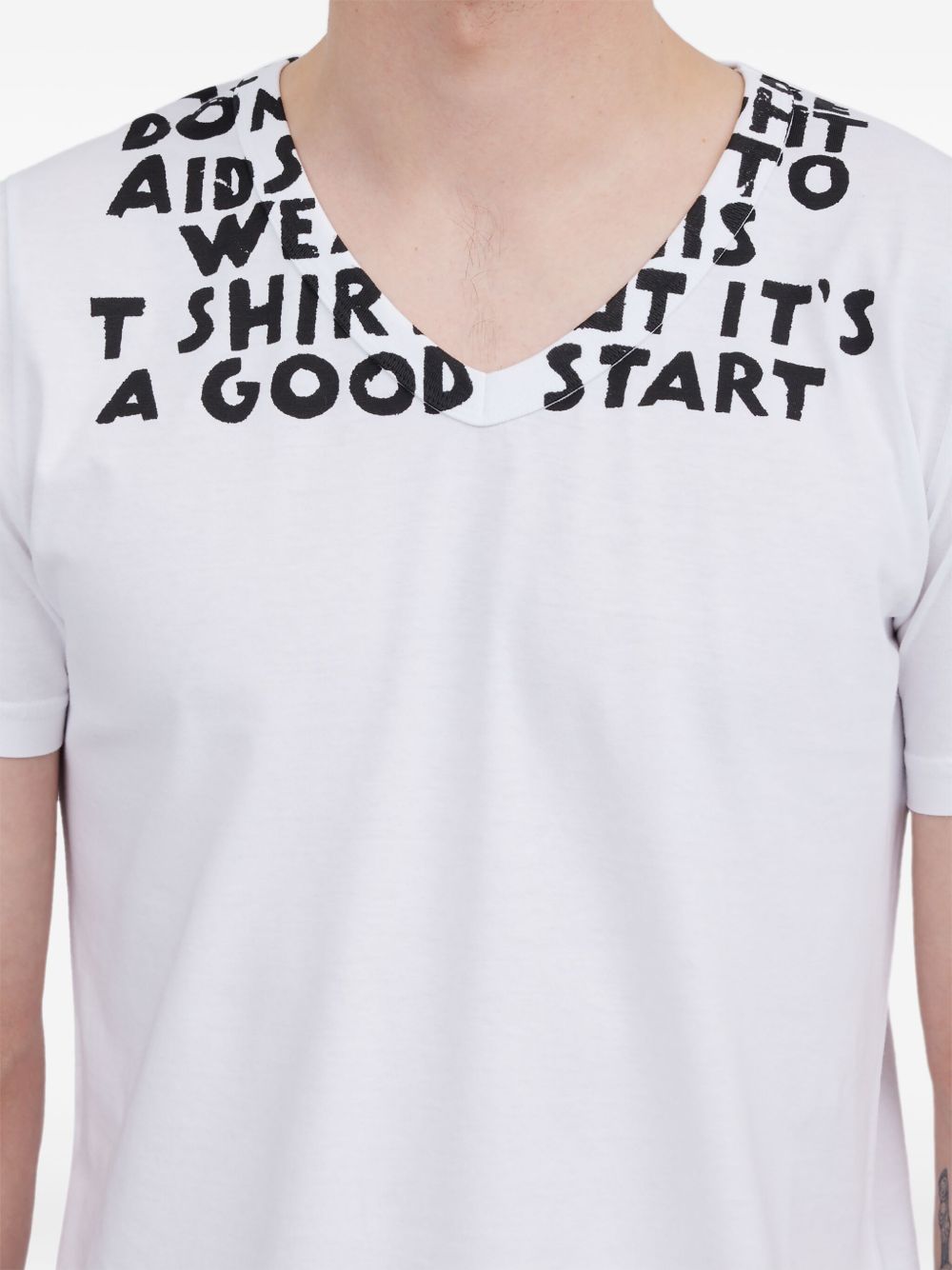 MM6 Maison Margiela T-shirts and Polos White MM6 Maison Margiela