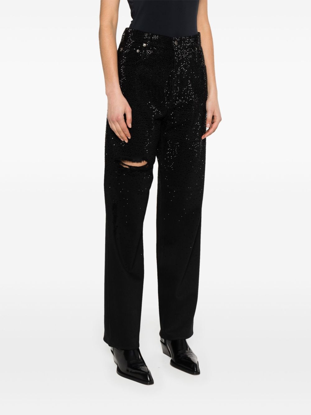 Golden Goose crystal embellished jeans Golden Goose