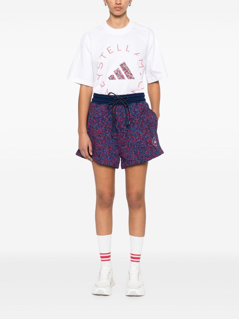 Adidas By Stella McCartney cotton shorts Adidas By Stella McCartney