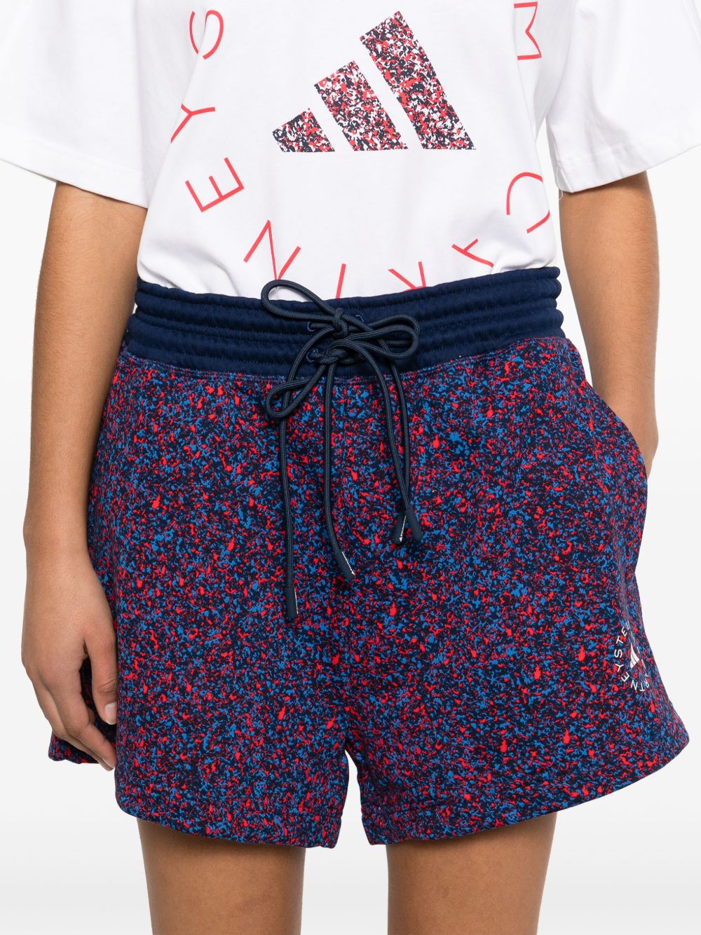 Adidas By Stella McCartney cotton shorts Adidas By Stella McCartney